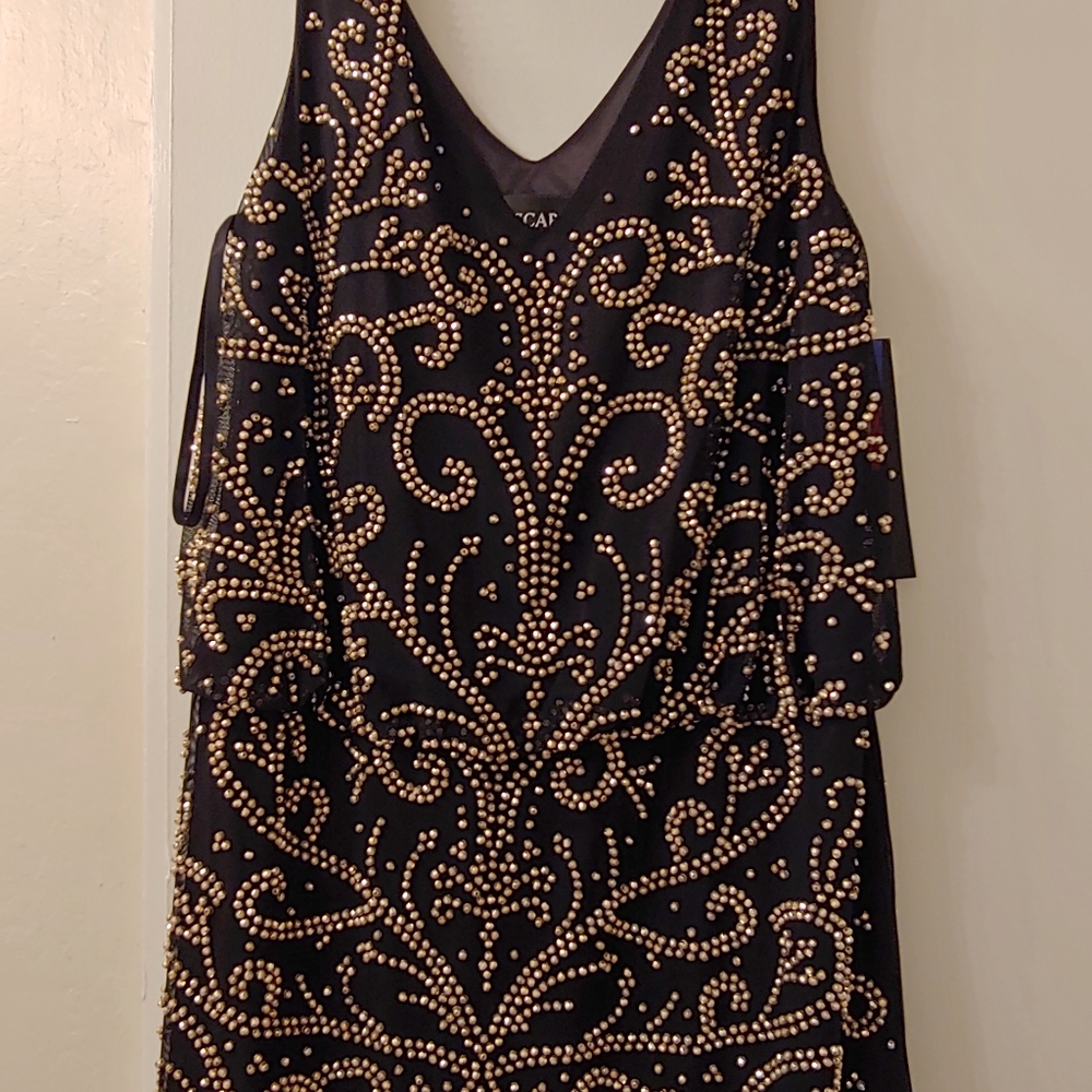 Black Beaded Dress